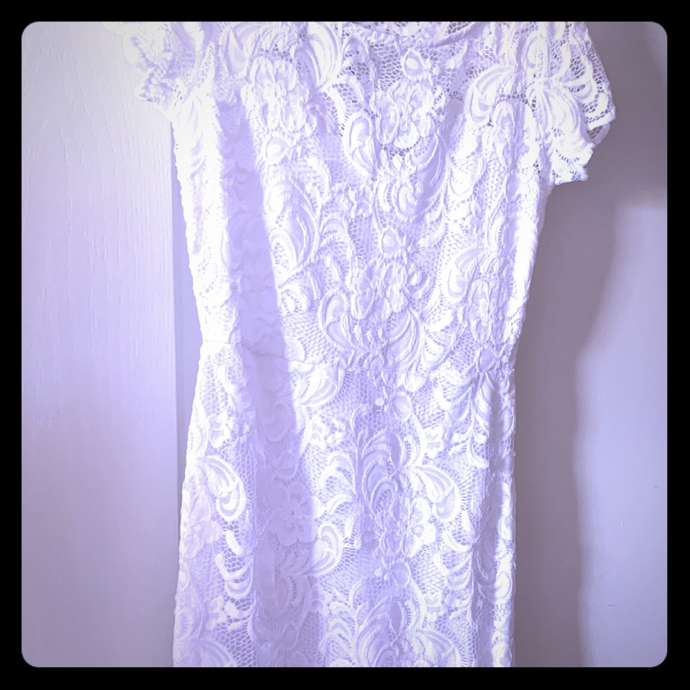 White dress